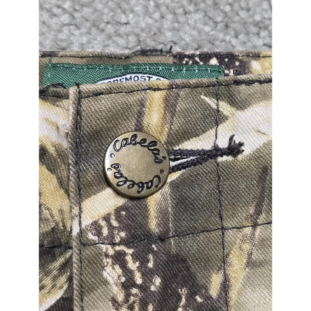 Y2K Cabela's Advantage‎ Wetlands Camouflage Duck Hunting Pants Mens Size 36x32